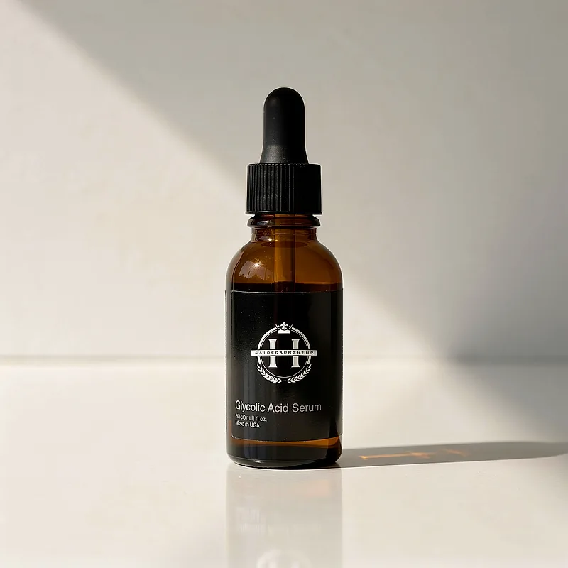 Ingrown Hair Eliminator, a glycolic acid treatment in a dropper bottle
